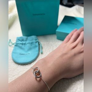 Tiffany & Co 1837 Interlocking Circles Chain Bracelet